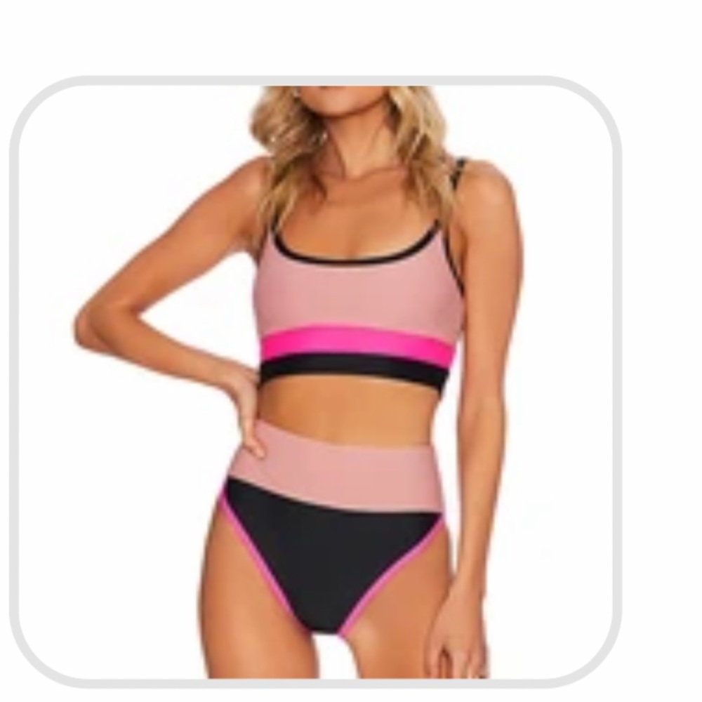 BeachRiot Color Block Swim